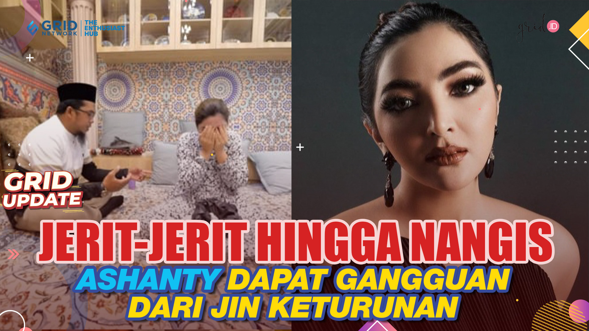 Video Ashanty TeriakTeriak Hingga Nangis Saat Diruqyah, Ada Jin