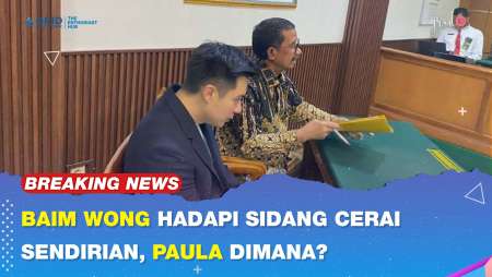 Baim Wong Kembali Jalani Sidang Cerai Sendirian, Ketidak Hadiran Paula Malah Dipertanyakan