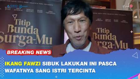 Ikang Fawzi Sibuk Lakukan Ini Pasca Wafat Sang Istri Tercinta Marissa Haque