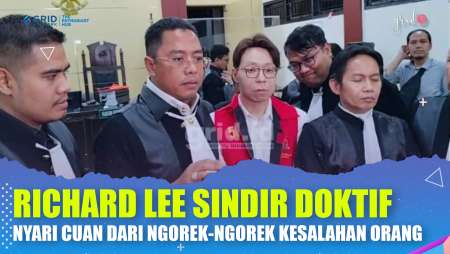 Richard Lee Sindir Doktif Yang Cari-Cari Kesalahan Orang Demi Dapatkan Cuan