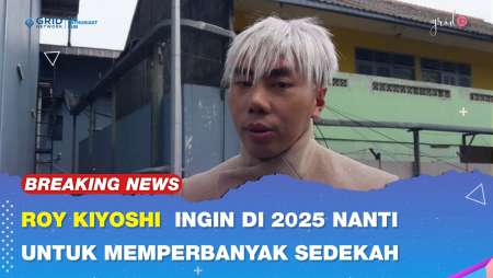 Resolusi Roy Kiyoshi di Tahun 2025 Nanti Ingin Perbanyak Sedekah