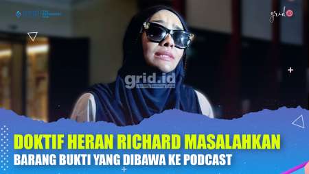 Doktif Heran Richard Lee Permasalahkan Barang Bukti Produk Yang Dirinya Bawa Ke Podcast
