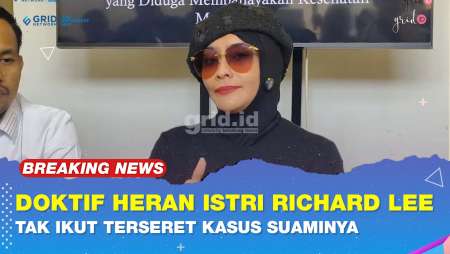 Doktif Mempertanyakan Kenapa Istri Dokter Richard Lee Tak Ikut Terseret Kasus Suaminya