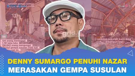 Penuhi Nazar untuk Berangkat, Denny Sumargo Tinjau Langsung Bantuan dan Kondisi Warga di NTT