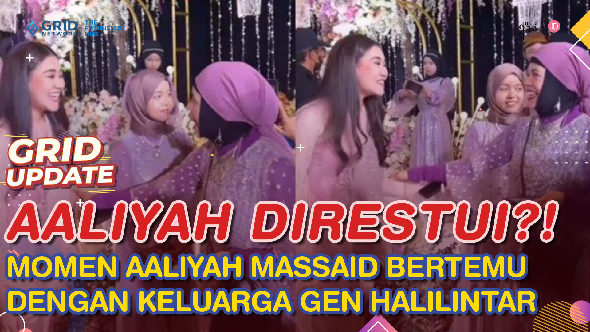 Thariq Halilintar Kenalkan Aaliyah Massaid Sampai Ketemu Keluarga Gen ...