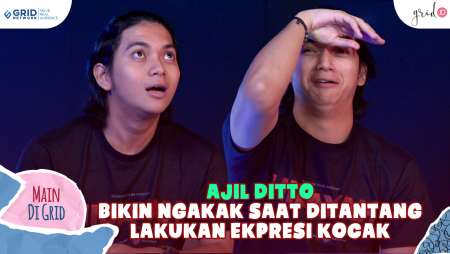 Ajil Ditto Bikin Ngakak Meragain Ekspresi Yang Bener-Bener Kocak