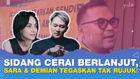 Tegaskan Tak Rujuk, Sara Wijayanto Dan Demian Kembali Jalani Sidang Cerai