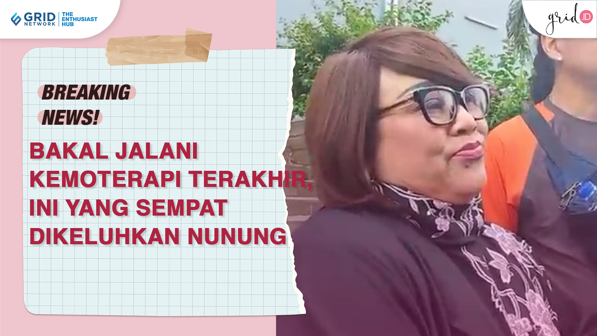 Video Bakal Jalani Kemoterapi Terakhir Ini Yang Sempat Dikeluhkan Nunung