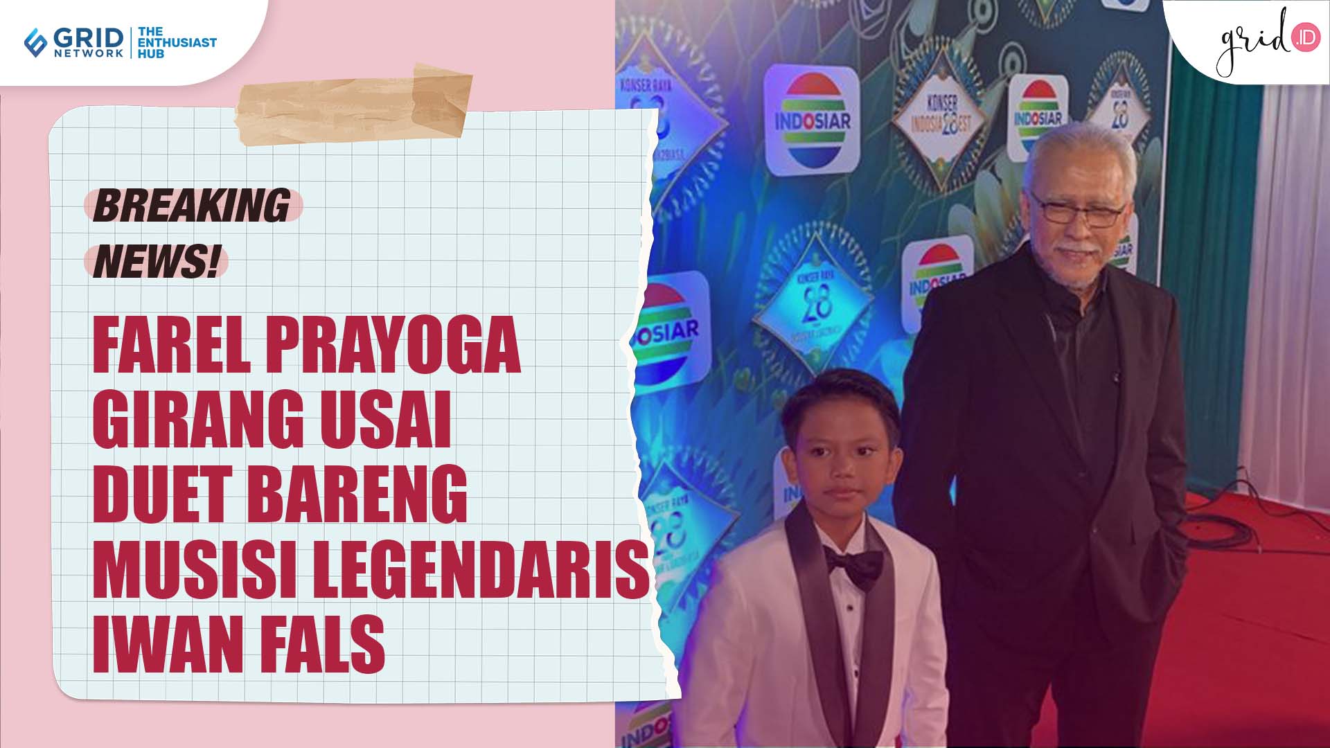 Girangnya Farel Prayoga Usai Diajak Duet Bareng Penyanyi Legendaris Iwan Fals