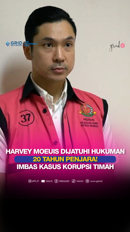 Harvey Moeis Dipenjara 20 Tahun Imbas Kasus Korupsi Timah #shorts