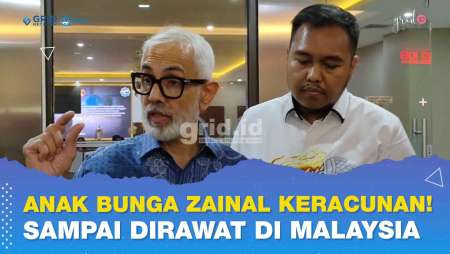 Kondisi Anak Bunga Zainal Usai Keracunan Makanan, Jalani Perawatan Di Malaysia