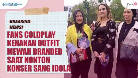 Outfit Mewah Fans Coldplay Kenakan Busana Branded Demi Nonton Konser Sang Idola