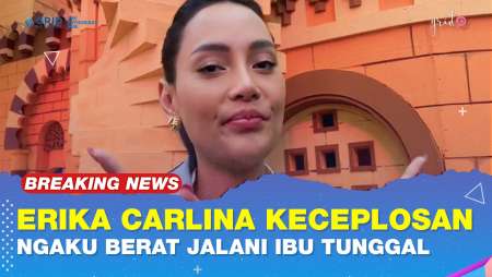 Erika Carlina Keceplosan Mengaku Berat Jadi Single Mom Yang Harus Besarkan Anak Sendirian