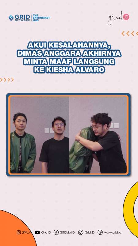 Dimas Anggara Akhirnya Minta Maaf Langsung ke Kiesha Alvaro