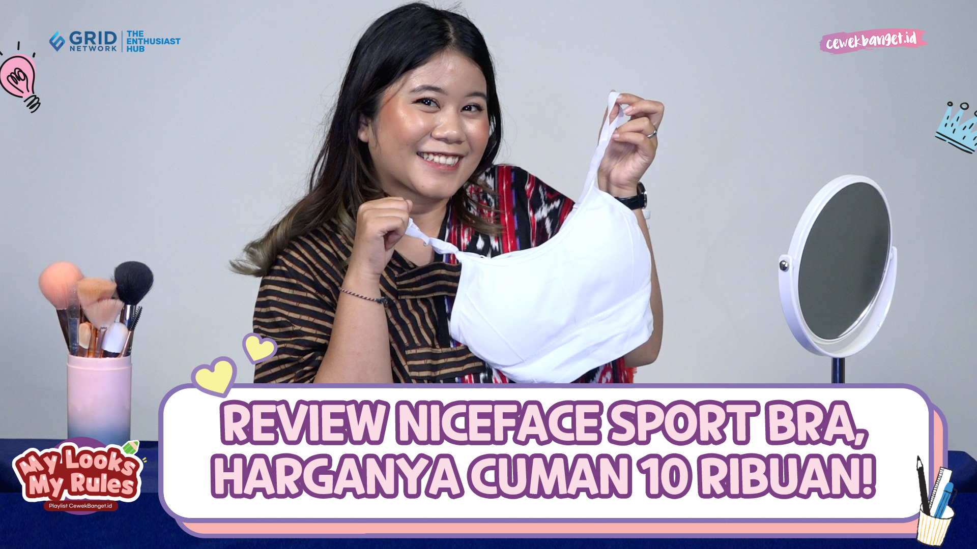 Review Niceface Sport Bra Murah!