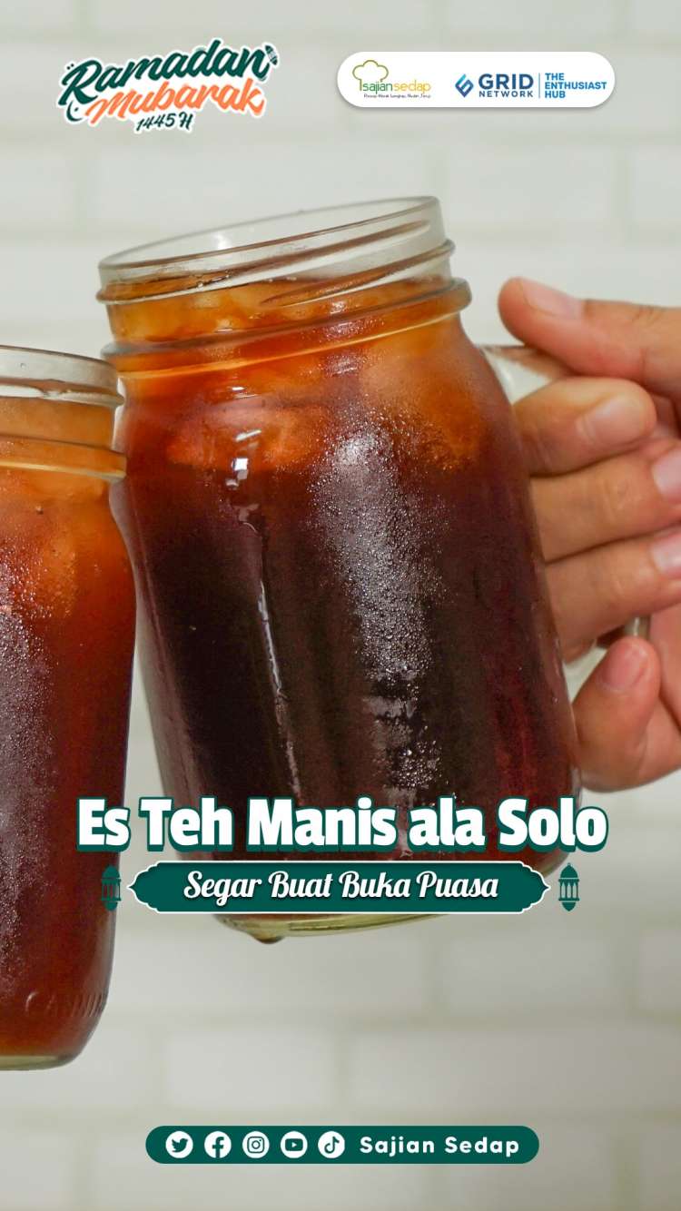 Es Teh Racik Video: Resep es teh Solo super suegerrr buat buka puasa! #Shorts