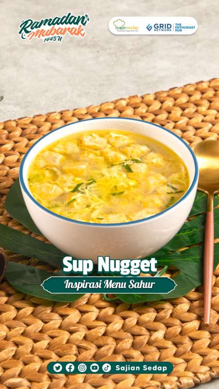 Resep Sup Nugget bikin buka puasa tambah seru #Shorts