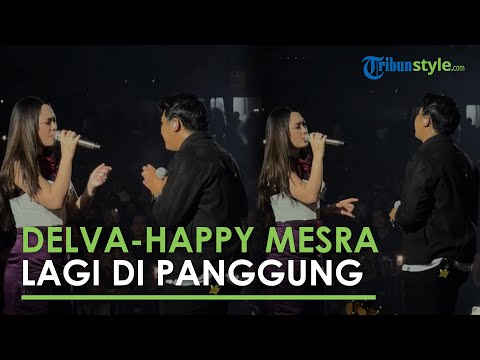 Momen Delva Irawan dan Happy Asmara Mesra Lagi di Panggung, Duetnya Tetap Buat Baper