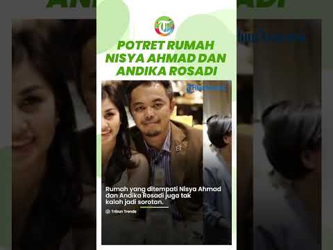 Inilah Potret Rumah Nisya Ahmad dan Andika Rosadi, Terasnya Mewah, Masih Serumah Meski Ada Gugatan