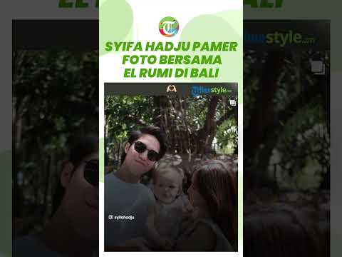 Artis Syifa Hadju Pamer Potret Bersama El Rumi di Bali setelah Ahmad Dhani Berikan 'Restu' Menikah