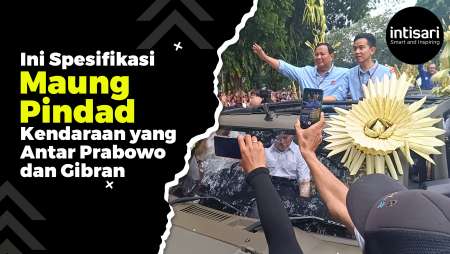 GESIT BERMANUVER, INI SPESIFIKASI MOBIL MAUNG PINDAD YANG DINAIKI PRABOWO-GIBRAN SAAT DAFTAR KE KPU