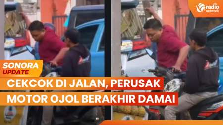 Cekcok di Jalan, Pengemudi Alphard Rusak Motor Ojol di Jakarta | SONORA UPDATE