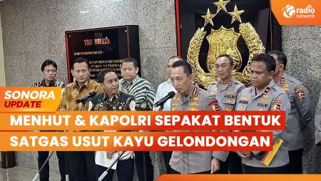 Menhut & Kapolri Bentuk Satgas Usut Kayu Gelondongan Banjir Sumatera | SONORA UPDATE
