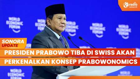Prabowo Tiba di Swiss, Akan Pidato di Forum Ekonomi Dunia Davos | SONORA UPDATE