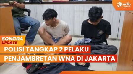 Polisi Tangkap 2 Pelaku Penjambretan WNA di Jakarta | SONORA UPDATE
