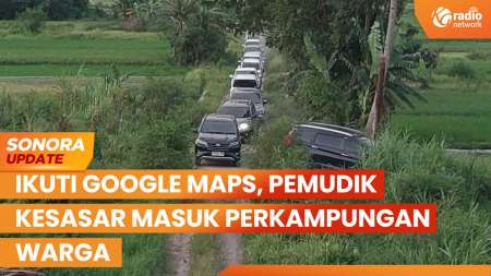 Ikuti Google Maps, Pemudik Kesasar Masuk Perkampungan Warga di Jogja | SONORA UPDATE