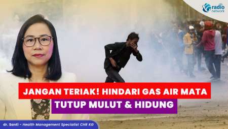 Cara Mencegah & Mengatasi Paparan Gas Air Mata