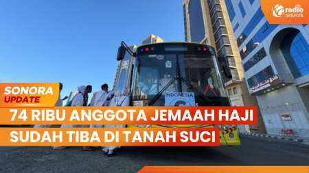 74 Ribu Jemaah Haji Indonesia Ibadah Umrah Wajib Pakai Bus Shalawat | SONORA UPDATE