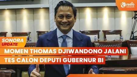Momen Thomas Djiwandono Jalani Fit and Proper Tes Calon Deputi Gubernur BI | SONORA UPDATE