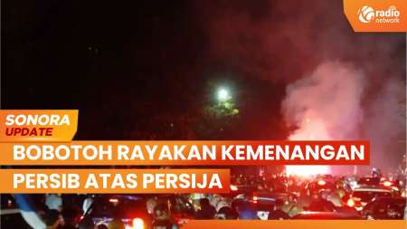 Suporter Persib Bandung Rayakan Kemenangan Atas Persija 2-1 | SONORA UPDATE