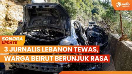 Israel Serang Lebanon, 3 Jurnalis Tewas Warga Beirut Berunjuk Rasa | SONORA UPDATE