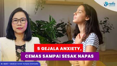 5 Gejala Anxiety Sesak Napas Hingga Keringat Dingin