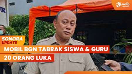 Mobil MBG Tabrak Siswa & Guru, 20 Orang Luka! Kepala BGN: Akan Dievaluasi | SONORA UPDATE