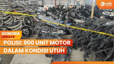 Polisi Bongkar Gudang Curanmor 1.494 Motor Disita, 900 Motor Dalam Kondisi Utuh | SONORA UPDATE