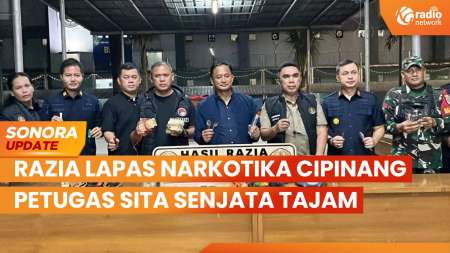Razia Lapas Narkotika Cipinang, Petugas Sita Senjata Tajam | SONORA UPDATE