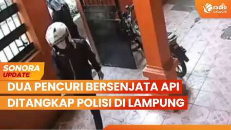 Dua Pencuri Bersenjata Api Ditangkap Polisi di Lampung | SONORA UPDATE