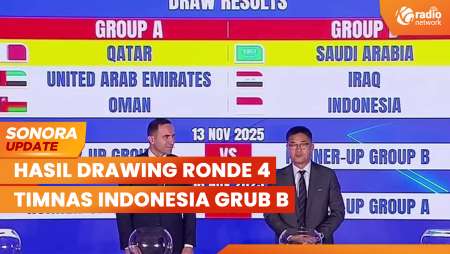 Drawing Kualifikasi Piala Dunia 2026, Indonesia Gabung dengan Arab Saudi dan Irak | SONORA UPDATE