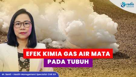 Apa yang Terjadi pada Tubuh Saat Terkena Gas Air Mata?