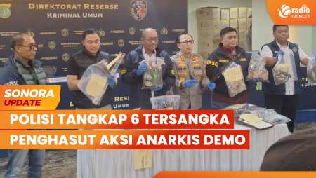 Polisi Tangkap 6 Tersangka Penghasut Aksi Anarkis Demo & Bukti Tutorial Bom Molotov | SONORA UPDATE