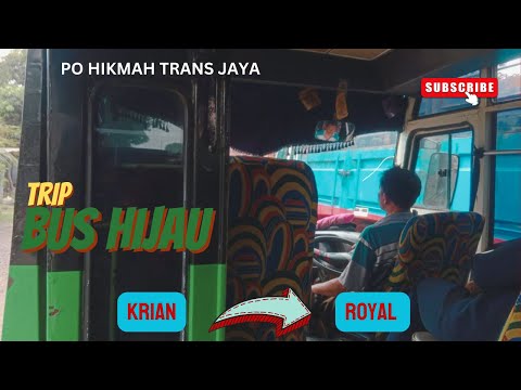 Terengah dan Tergerus Zaman, Bus Hijau Surabaya-Mojokerto Nyaris Tinggal Kenangan