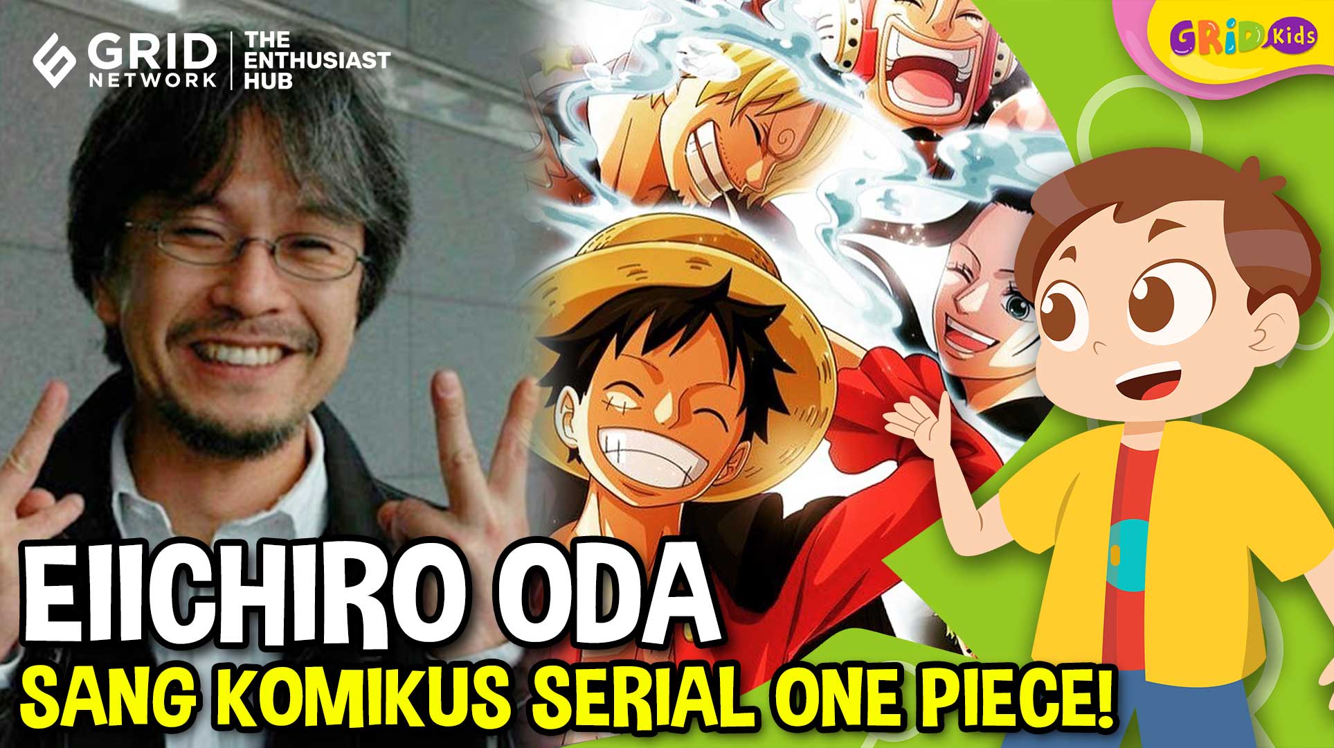 Mengenal Sosok Eiichiro Oda yang Terkenal Sebagai Mangaka Terbaik Sepanjang Masa