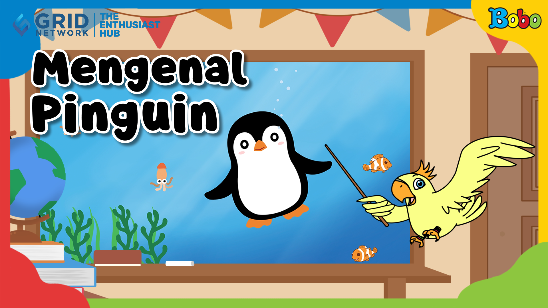 Bona Fakta Menarik - Bona and Friends - Mengenal Pinguin