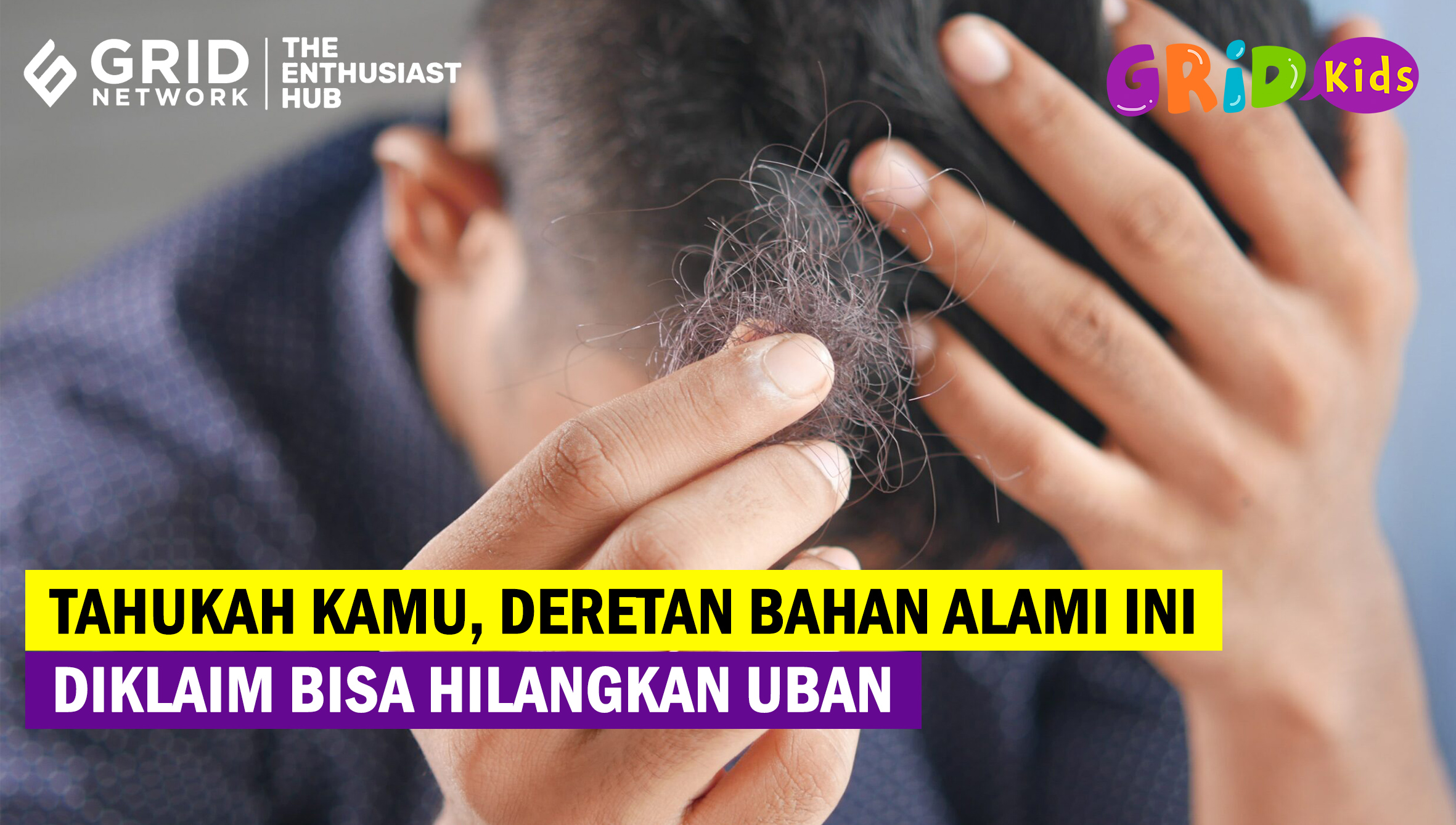 Video Tahukah Kamu Apa Saja Bahan Alami Yang Bisa Menghilangkan Uban