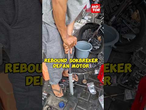 Cara Ubah Rebound Sokbreker Motor #shorts #suspension #shockabsorber