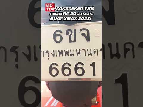 Sokbreker Yamaha XMAX 2023 Harga Rp 20 Jutaan dari YSS