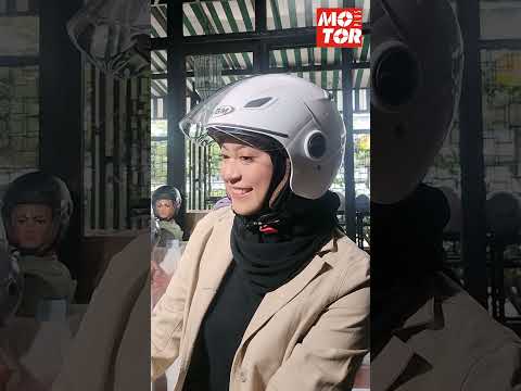 GM Venus Helm Hijabers Keren Harga Rp 200 Ribuan #shortsvideo #helm #hijab